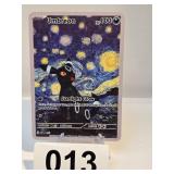Pokemon Brass Novelty Card