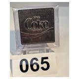 Coke Fiji 2021 One Dollar Bar ( novelty not silver