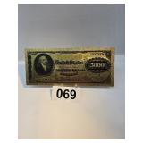Old Currency Collectible Foil