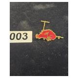 Vintage Arkansas Razorback Tie Tack
