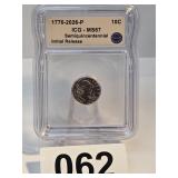 ICG MS-67 2026 Emerging Liberty Dime