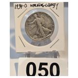 1939-D Walking Liberty Half Dollar