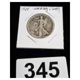 1920 Walking Liberty Silver Half Dollar