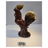 Ceramic Brown Drip Glaze Rooster