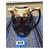 Phaltzgraff Gourmet Brown Drip Pitcher