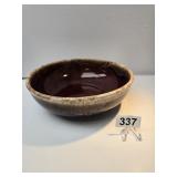 Kathy Kale Brown Drip Glaze Bowl