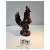 Ceramic Brown Drip Glaze Rooster