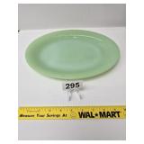 Fire King Jadeite Milk Glass Oval Platter