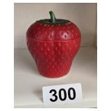 Hazel Atlas Strawberry Jam Jar