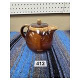 Hull Brown Drip Teapot