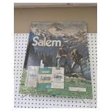 Vtg. Salem Cigarette Advertising Sign