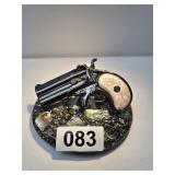 Derringer Pistol Belt Buckle