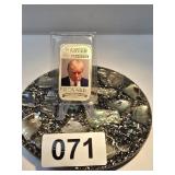 Donald J. Trump 1oz. .999 Silver Bar