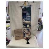 Vintage Coca-Cola Wood Box and Wall Hanging