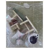 Wooden Dollhouse Furniture