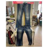 2 Pair Vanity Jeans size 32 x 37