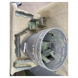 Bucket of Post Anchors, Bolts,Staircase Angle,