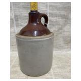Vintage Crock Whiskey Jug