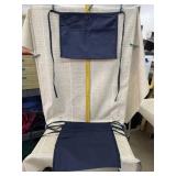 6 Dark Blue Waist Aprons with 2 Pockets