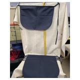 6 Dark Blue Waist Aprons with 3 Pockets