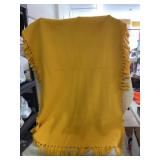 Fleece Tie Blanket approximately 32ï¿½ x 60ï¿½, one