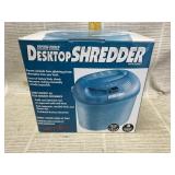 Desktop Shredder with Basket