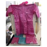 6 Kids Raincoats Size XL