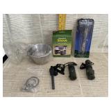 Emergency Stove, Pan, Utensil Set, Wire Handsaw,