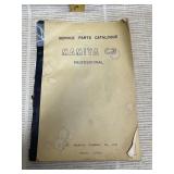 Mamiya Camera Parts Catalog