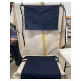 6 Dark Blue Waist Aprons with 2 Pockets