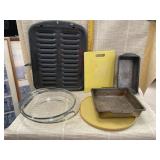 Broiler Pan, Cutting Board, Pie Pan, Lazy Susan,