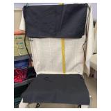 6 Black Waist Aprons that are Reversible