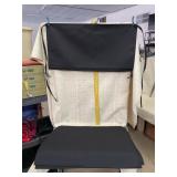 6 Black Waist Aprons that are Reversible