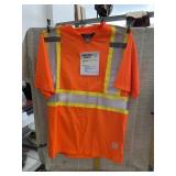 Work King Short Sleeve Safety Shirt Size L