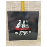 Tin Sign approximately 13ï¿½ x 13ï¿½