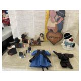 Wooden Decorations, Doll Outfits