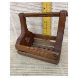 Vintage Wooden Slat Basket