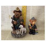 Fireman Bear with Dalmatian Music Box, Bear