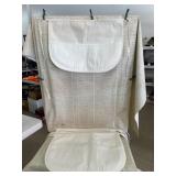 6 Cream Waist Aprons with 3 Pockets