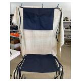 6 Dark Blue Waist Aprons with 2 Pockets