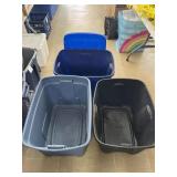 3 Totes , 1 Lid
