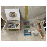 Bering Cigar Box, Anchors, Hooks, Screws