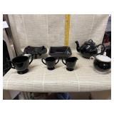Yea Pot, Creamer, Sugar Bowl, Bowls