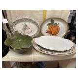 5 Platters, Serving Bowl