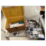 Sewing Box with Contents