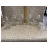 6 Wine Glasses