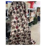 2 Curtain Panels- Each Approximately 4' x 7'