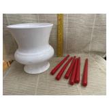 Planter, Candles