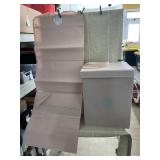 Joy Mangano Hamper and Shoe/Handbag Organizer