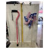 Pinwheel, Plant Prop, Cane